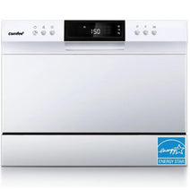 Midea CDC22P2AWW COMFEE' 6-Place Setting Countertop Dishwasher, White
