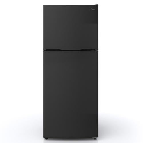 Midea WHD366FWEB1 10.1 Cu. Ft. Top Mount Refrigerator - Black