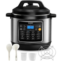 Midea CPC80D7ASB COMFEE' 8-Quart 16-in-1 Stainless Steel Electric Pressure Cooker
