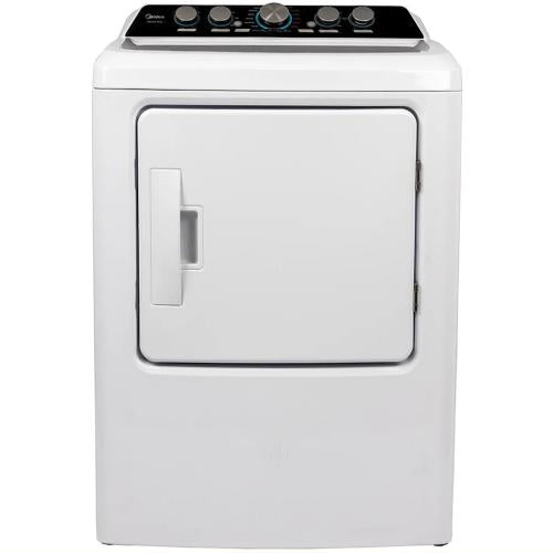 Midea MLE47C3AWW 6.7 Cu. Ft. Top Load Electric Dryer with Sensor Dry