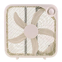 Midea FB5016H 20-Inch 3-Speed Classic Box Fan, White Finish