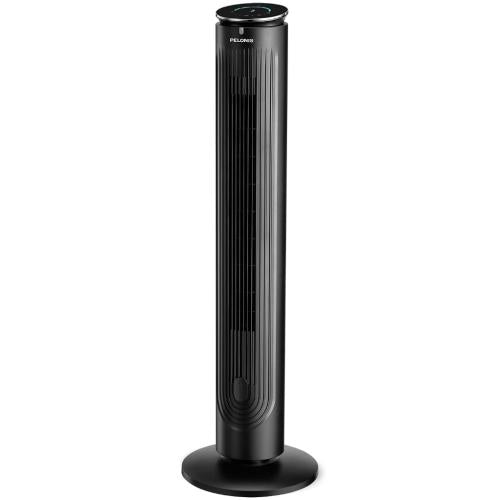 Midea PFT42A5BGB 42-Inch Oscillating Tower Fan with Aromatherapy Diffuser
