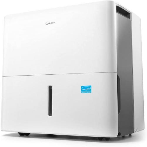 Midea MAD50C1AWS 50-Pint Large Room High-Efficiency Dehumidifier