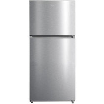Midea MRT21D3BST 21 Cu. Ft. Top Mount Refrigerator - Stainless Steel Finish