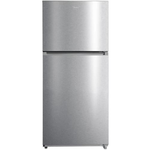 Midea MRT21D3BST 21 Cu. Ft. Top Mount Refrigerator - Stainless Steel Finish