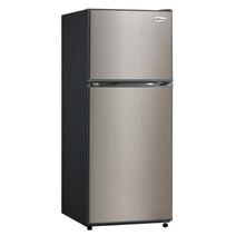 Midea PRN12160MS 12 Cu. Ft. Top Mount Refrigerator - Stainless Steel