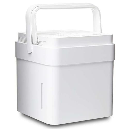 Midea MAD50PS1QWTB Cube 50-Pint Smart Dehumidifier with Automatic Drain Pump