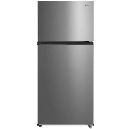 Midea MRT18S3AST 18 Cu. Ft. Top Mount Refrigerator - Stainless Steel