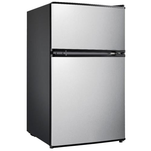 Midea CR31TDDSS Best Home 3.1 Cu. Ft. 2-Door Compact Refrigerator - Stainless Steel