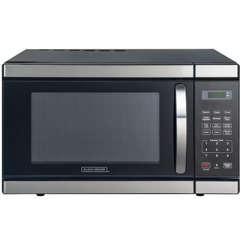 Midea EM031M2SD Black+Decker 1.1 Cu. Ft. 1000W Microwave Oven