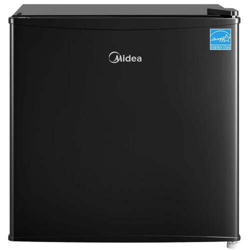 Midea MERM17B0ABB 1.7 Cu. Ft. Compact Single Door Refrigerator - Black