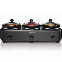 Midea MDQH4501A Triple 1.5-Quart Slow Cooker for Entertaining