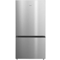 Midea MRB23D5AST 23 Cu. Ft. Bottom Mount Refrigerator - Stainless Steel