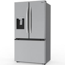 Midea MRF29D6AST 29.3 Cu. Ft. French Door Refrigerator with Dual Icemakers - Stainless Steel