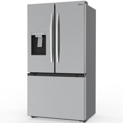 Midea MRF29D6AST 29.3 Cu. Ft. French Door Refrigerator with Dual Icemakers - Stainless Steel