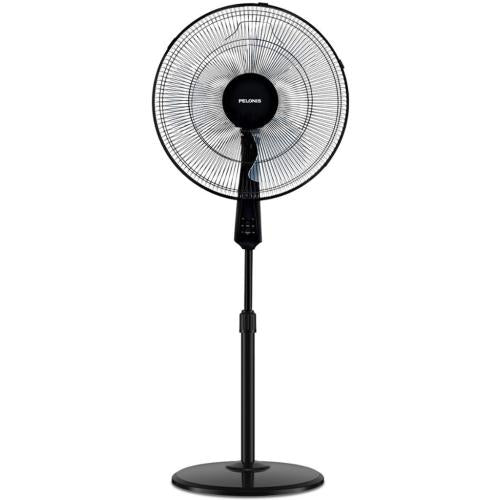 Midea FS453ER 18-Inch 3-Speed Deluxe Oscillating Pedestal Fan