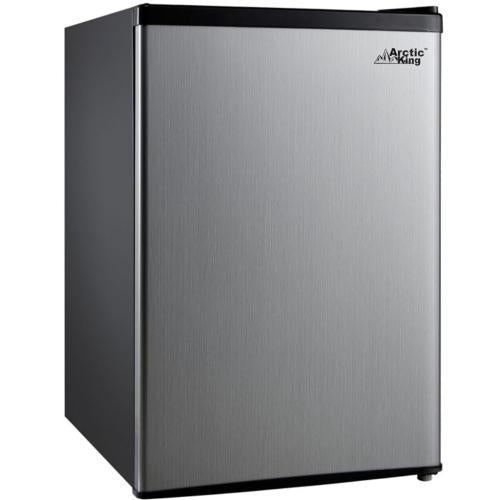 Midea ARM024S1ARSV Arctic King 2.4 Cu. Ft. Compact Refrigerator - Single Door Silver