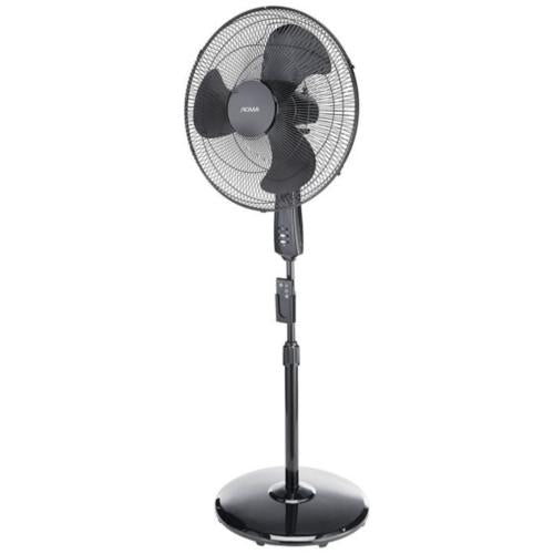 Midea 0436164 Standard 16-Inch Oscillating Pedestal Fan, White