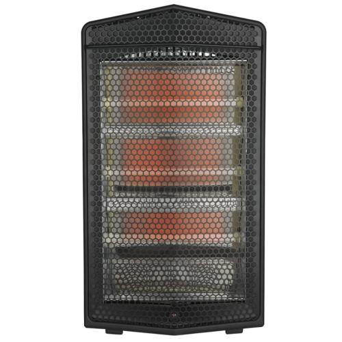 Midea WSH20Q3ABB Mainstays Far Infrared Space Heater, Black