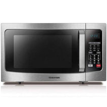 Midea EC042A5CSS Toshiba 1.5 Cu. Ft. Smart Convection Microwave, Stainless Steel