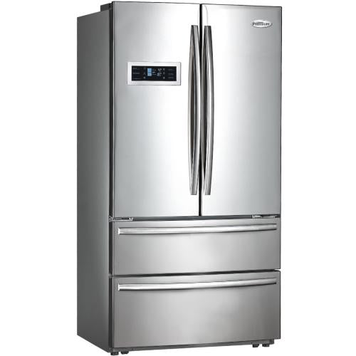 Midea PRN2116MF 20.8 Cu. Ft. French Door Refrigerator - Stainless Steel