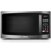 Midea MLEM09PABS Toshiba 0.9 Cu. Ft. Compact Microwave, Black Stainless
