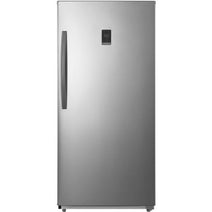 Midea NSUZ14XSS8 13.8 Cu. Ft. Upright Convertible Freezer/Refrigerator - Stainless Steel Look