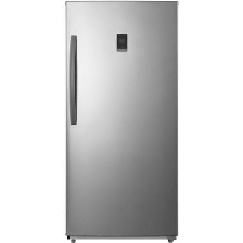 Midea NSUZ14XSS8 13.8 Cu. Ft. Upright Convertible Freezer/Refrigerator - Stainless Steel Look