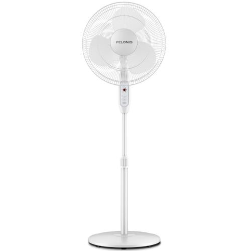 Midea FS4016JR High-Performance 16-Inch Pedestal Standing Fan