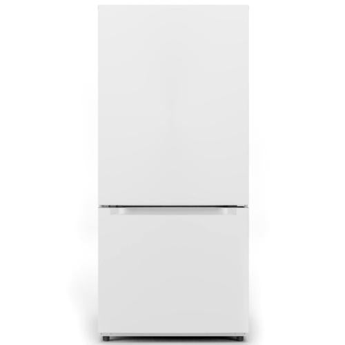Midea MRB19B7AWW 18.7 Cu. Ft. 30-Inch Bottom Mount Refrigerator - White