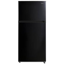 Midea MRT18S2ABB 18 Cu. Ft. Top Mount Refrigerator - Black