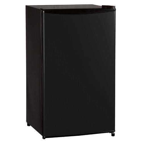 Midea WHS121LB1FB 3.3 Cu. Ft. Compact Single Door Refrigerator - Black