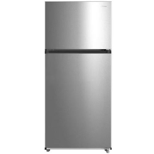 Midea MRT18S2AST 18 Cu. Ft. Top Mount Refrigerator - Stainless Steel Finish