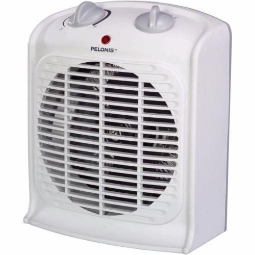 Midea HF1030TW High-Performance Oscillating Fan Heater, White