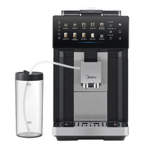 Midea MCM151FACDK Ma-Facm1004A4 Espresso Machine, Pure Black Coffee & Espresso Maker