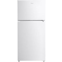 Midea MRT14D2BWW 14 Cu. Ft. Top Mount Refrigerator - White