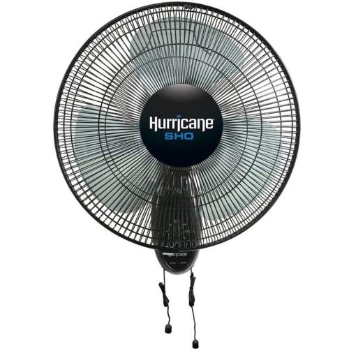 Midea 736512 16-Inch 3-Speed Oscillating Wall Mount Fan