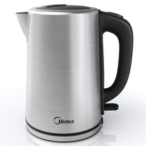 Midea MK17S25A 1.7L Classic Stainless Steel Cordless Electric Kettle