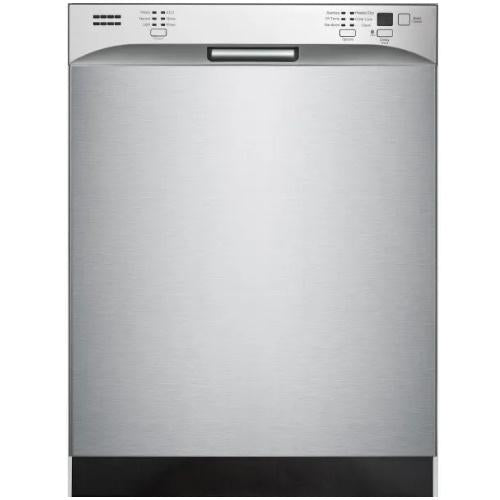 Midea SDW2FCMS Seasons 24-Inch Standard Front Control Dishwasher, Stainless Steel