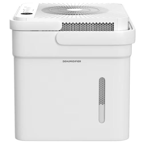 Midea MAD50PS1QWTS Cube 50-Pint Smart Dehumidifier with Internal Pump, White