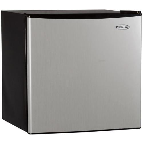 Midea PRF1660MS 1.6 Cu. Ft. Compact Refrigerator - Stainless Steel