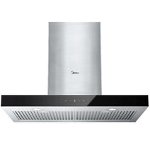 Midea MVT30W9AST 30-Inch T-Shape Wall Mount Range Hood - 450 CFM Stainless Steel