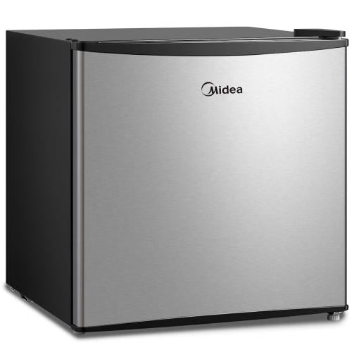 Midea MERM17S1AST 1.7 Cu. Ft. Compact Refrigerator - Stainless Steel Finish