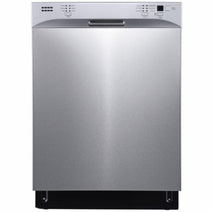 Midea MDF24P01ST 24-Inch Tall Tub Built-In Dishwasher, Stainless Steel