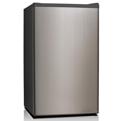 Midea WHS121LSS1FB 3.3 Cu. Ft. Compact Single Door Refrigerator - Stainless Steel