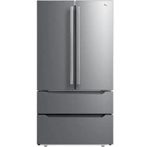 Midea 3760675 OMQ23P4AST 22.5 Cu. Ft. French Door Refrigerator - Stainless Steel