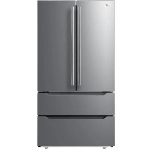 Midea 3760675 OMQ23P4AST 22.5 Cu. Ft. French Door Refrigerator - Stainless Steel