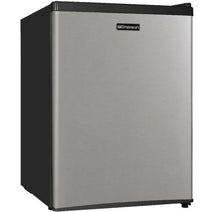 Midea CR240BSSE 2.4 Cu. Ft. Compact Single Door Mini Fridge - Stainless Steel Look