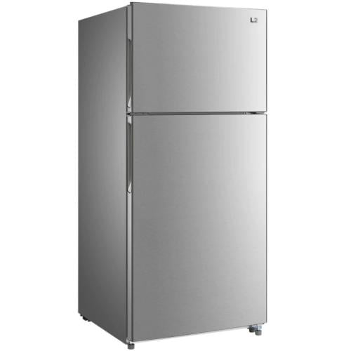 Midea LRT18S4ASTC Leon's 18 Cu. Ft. Top Mount Refrigerator - Stainless Steel