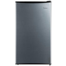 Midea MRM33S4ASLC 3.3 Cu. Ft. Compact Refrigerator - Stainless Look